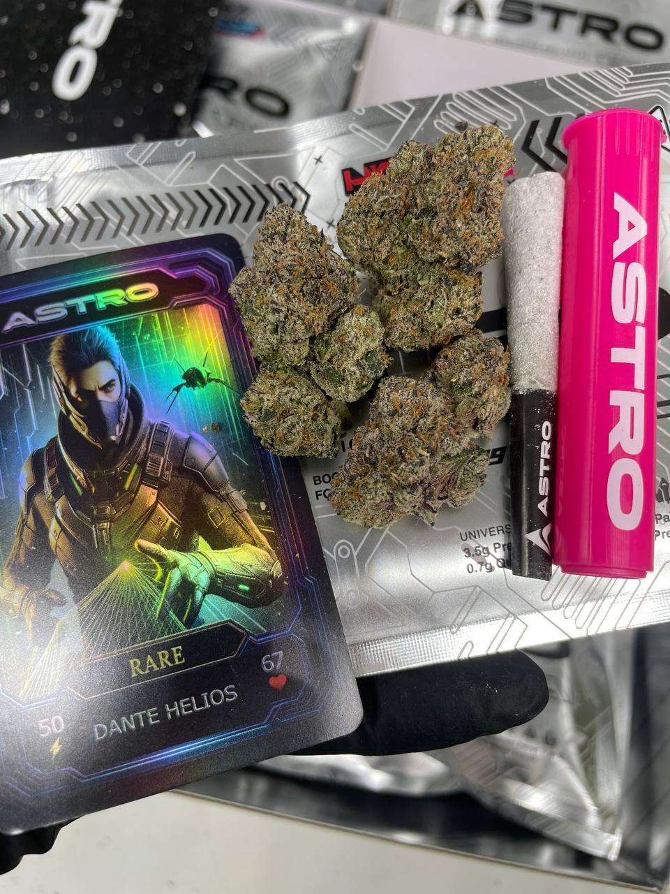 ASTRO designer 1/2 LB  box of exotic indoor  + pre roll