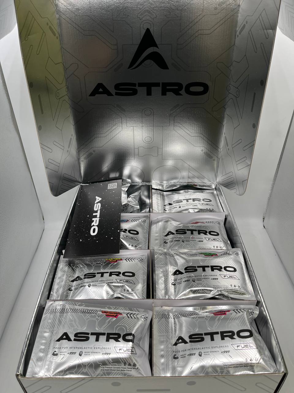 ASTRO designer 1/2 LB  box of exotic indoor  + pre roll contenido 3