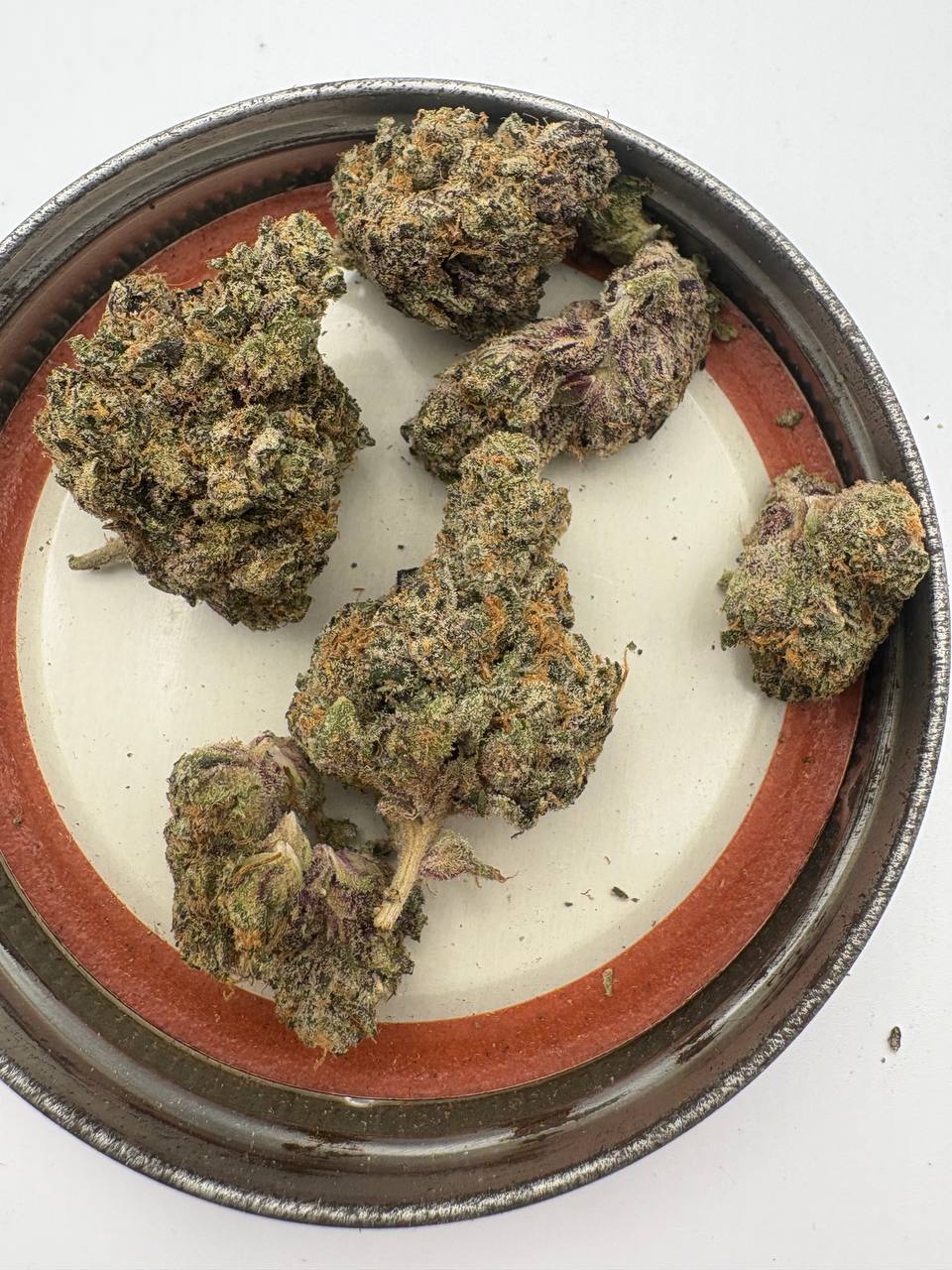 Premium exotics . Cherry noir is a treat, head banger is great daytime weed, haven’t smoked much biscotti yet but it’s quite loud too and I did get a negative review on the 23. Was told it wasn’t smoking and had black ash. When I smoked it i enjoyed it tho but I’ll have to give it another go after hearing that . All of these are less harsh than the exotics by the second half/end of the j Medium 7