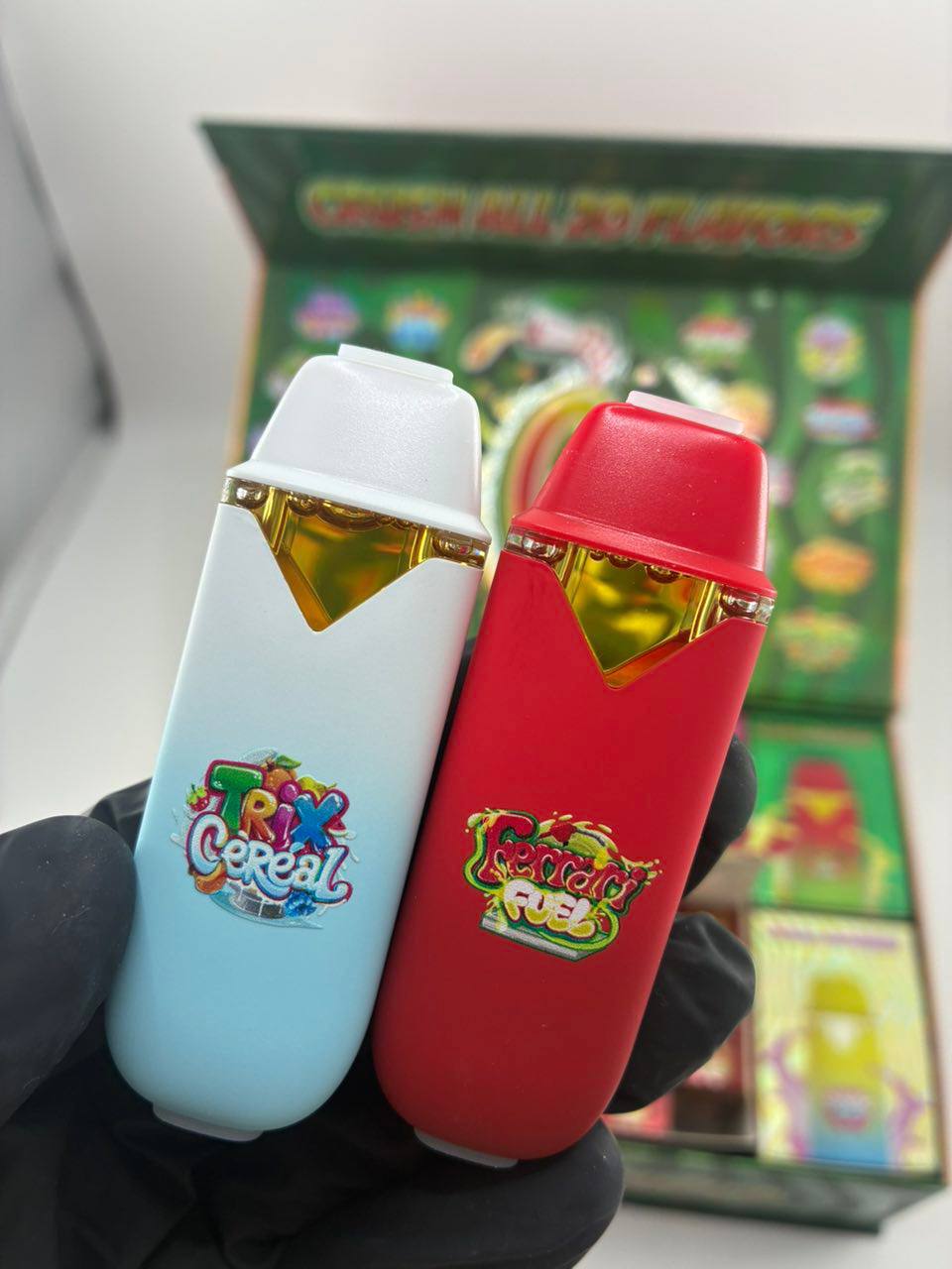 CRUSH'd liquid diamonds + live resin 2g disposables  - NEWEST Authentic
