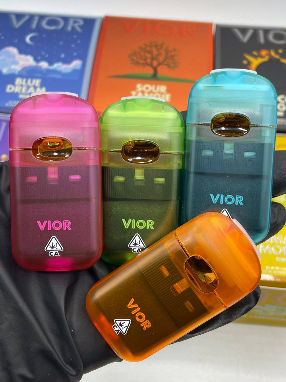 VIOR liquid diamonds + live resin 2g disposables  - NEWEST Authentic