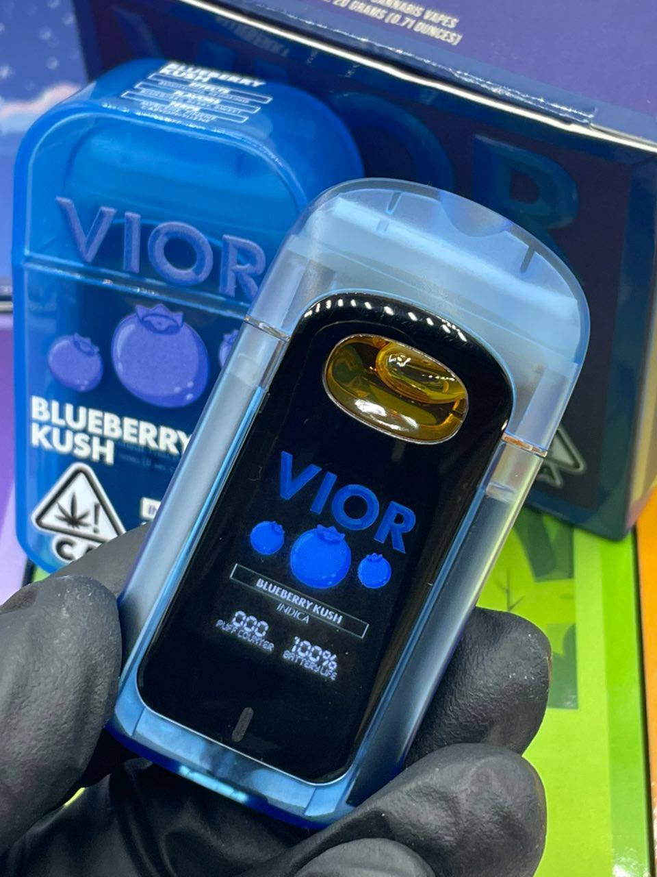 VIOR liquid diamonds + live resin 2g disposables  - NEWEST Authentic Medium 2