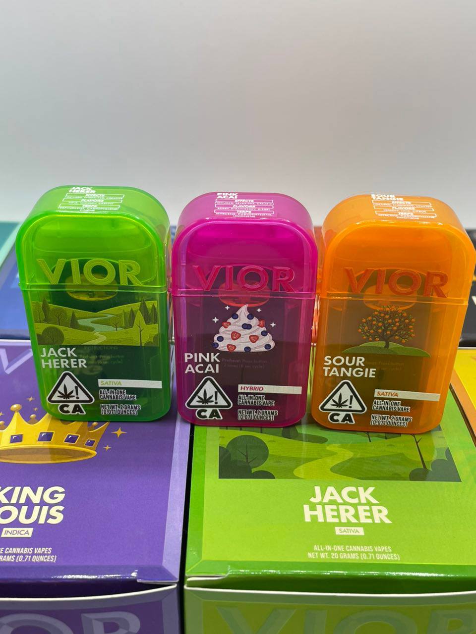 VIOR liquid diamonds + live resin 2g disposables  - NEWEST Authentic Medium 3