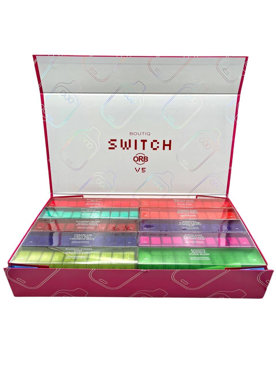 Boutiq ORB v5 TRIPLE FLAVOR SWITCH  2g Dispo - Replica Medium 4