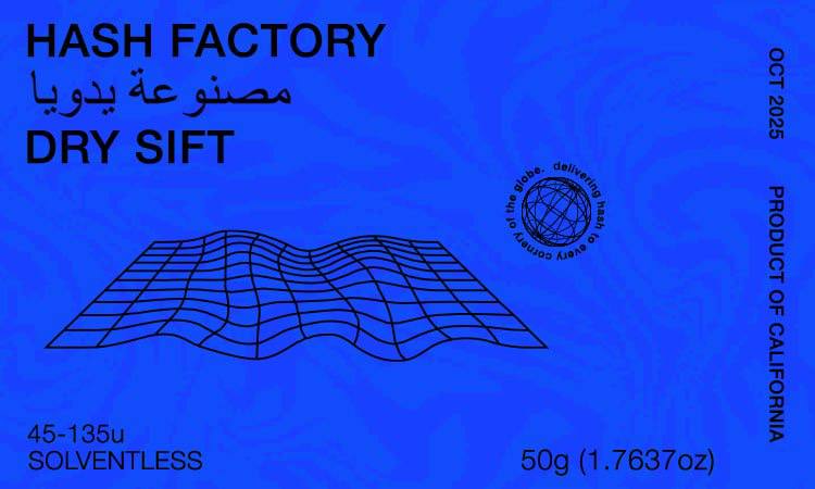 Hash Factory | 50g Dry Sift Hash