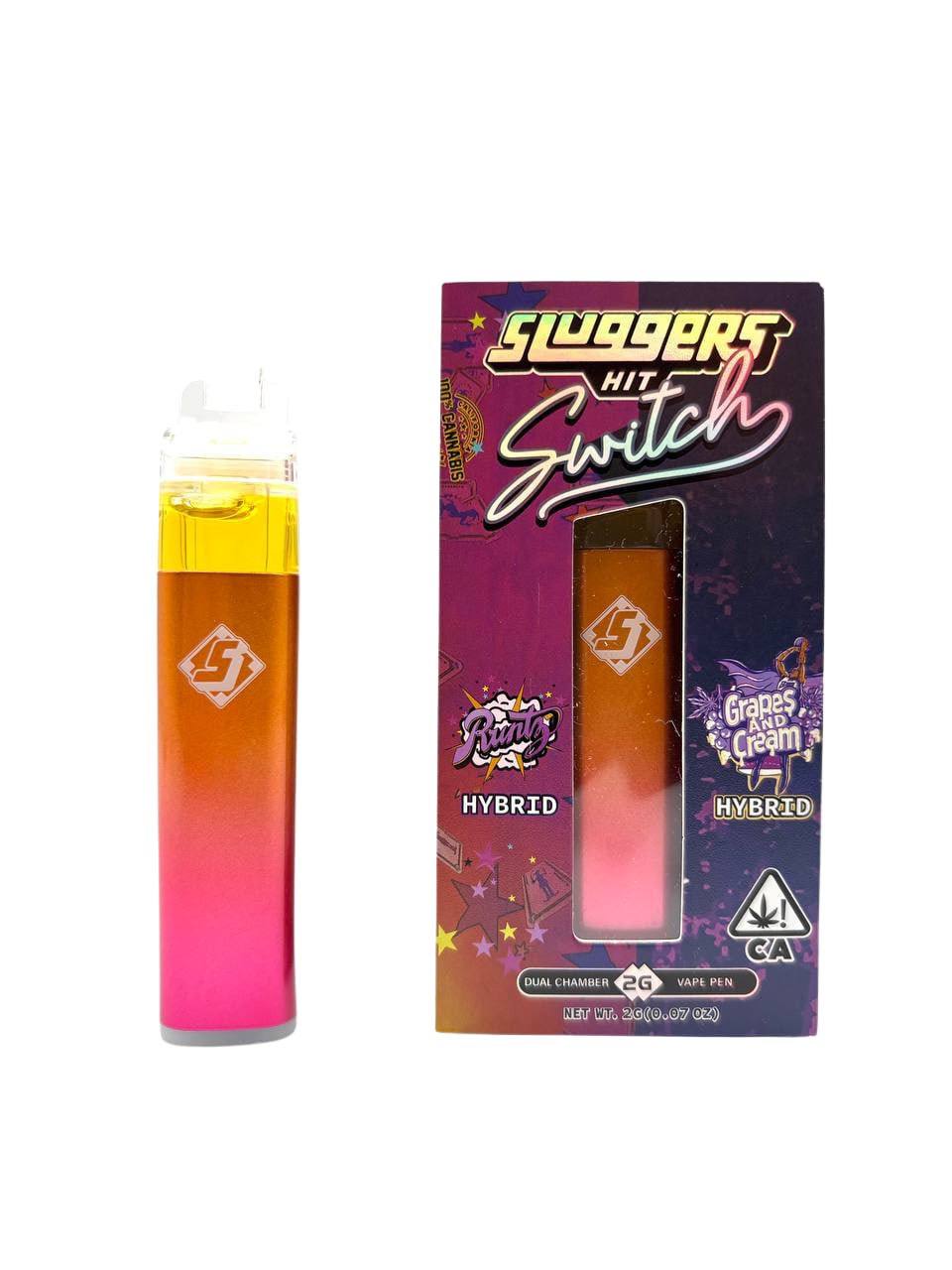 Sluggers Switch Dual 2g Dispo - Affordable HQ Replica