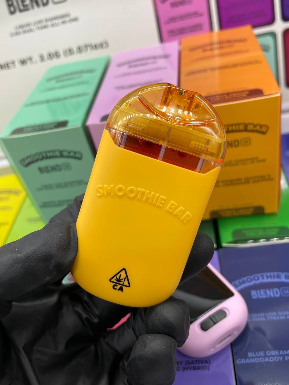 Smoothie Bar 2g DUAL CHAMBER LIQUID LIVE DIAMOND Dispos  - NEWEST Authentic