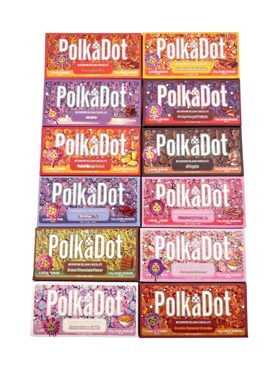 Polkadot 5g 🍄 bars NEW EDITION! BRAND OVERHAUL! - LUXURY DISPENSARY AUTHENTIC