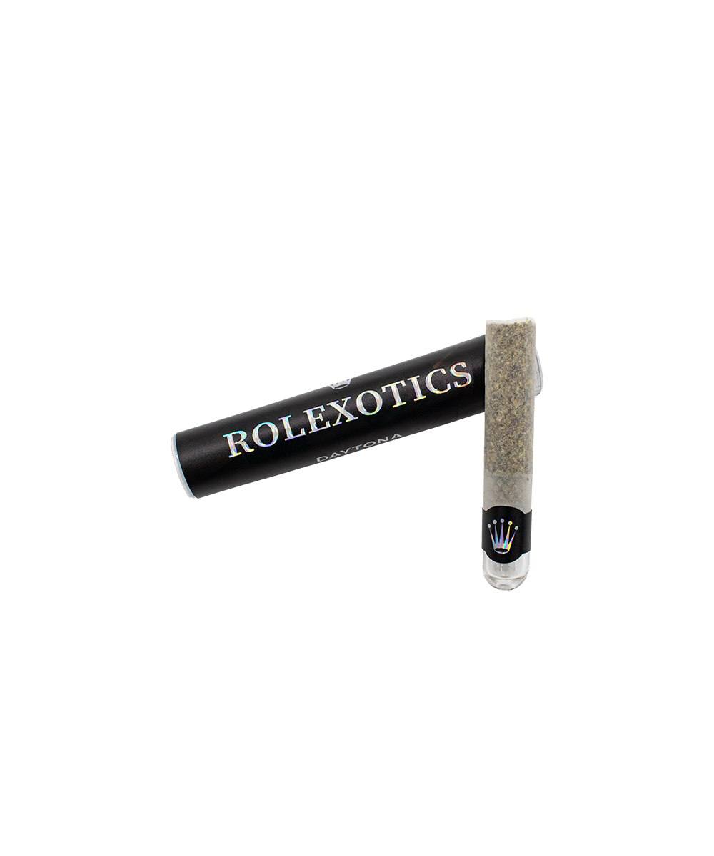 🛍️ Rolexotics | Daytona Mini Hash Hole Joint : Lemon Up Flower X Strawberry Pie Rosin