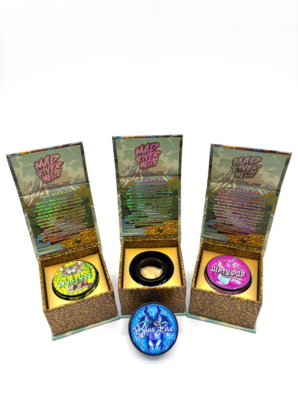 MAD RIVER MELTS HASH ROSIN - AC Exclusive 90u  - NEW PACKAGING! MAJOR UPGRADES! média 2