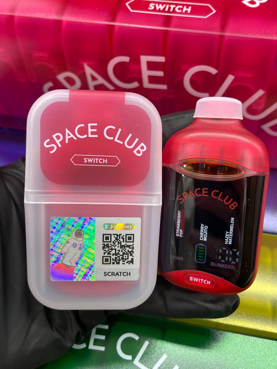 Space Club 2. Switch contenido 2
