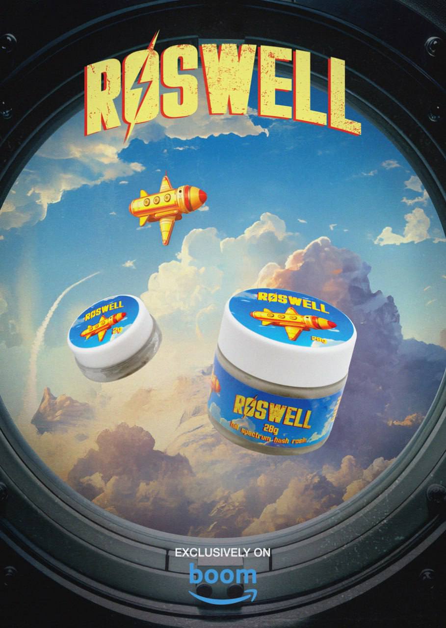 Roswell | Full Spectrum Hash Rosin : Pink Panther