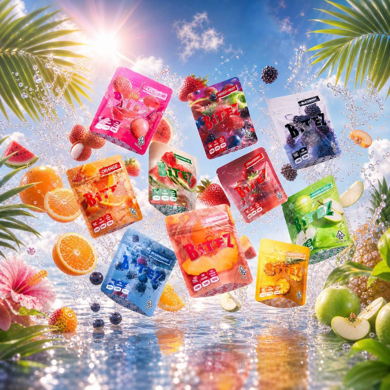 Fresh Batch Of Bites Edibles In Stock.