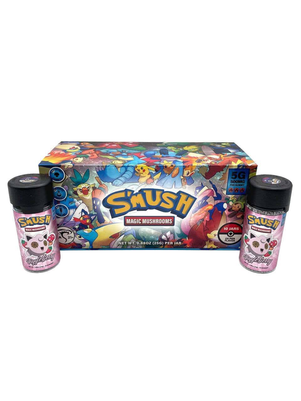 🆕 Smush mushroom 5g  gummies w/master box - Authentic