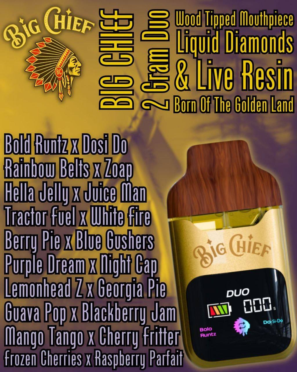 New Batch Big Chief In Stock media 2