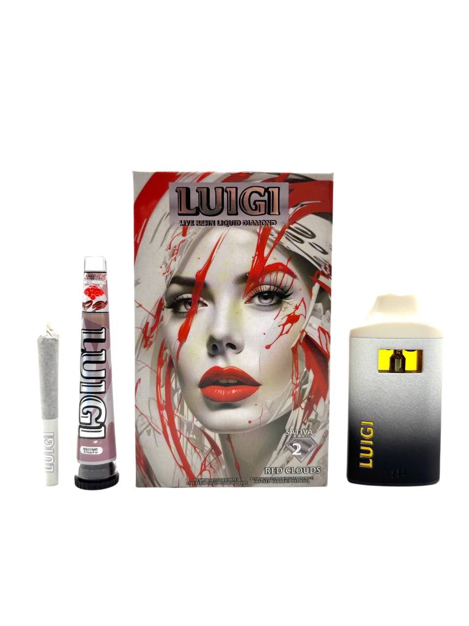 LUIGI 2g LD LR Dispos WITH infused Prerolls  - NEWEST REPLICAS, GAMECHANGERS. LUXURY HIGH GRADE REP.