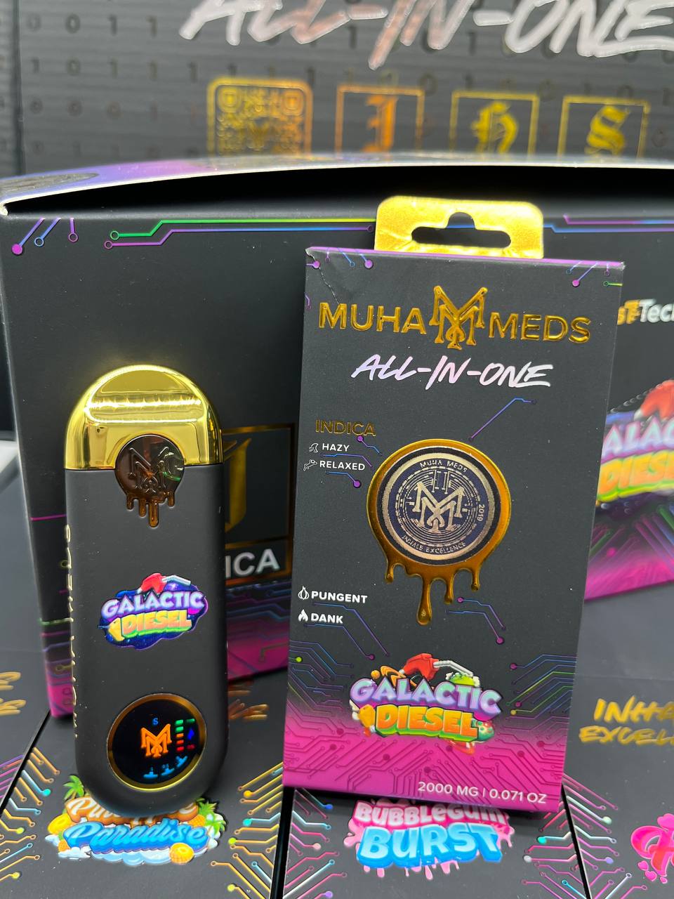 Muha Meds 2g disposables NEW DEVICE (latest edition)  - Authentic media 2