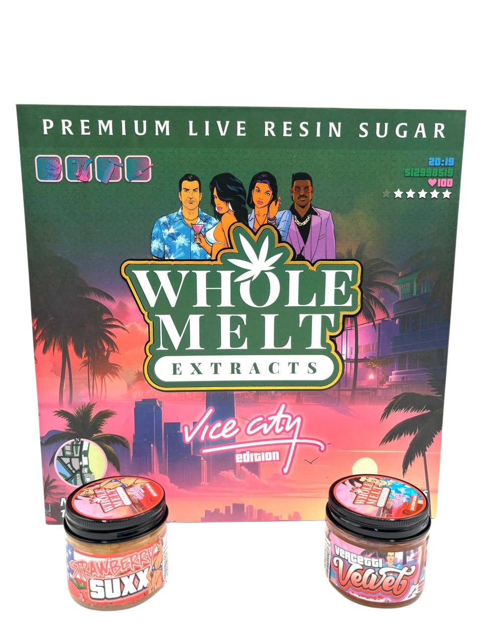 Whole Melt Extracts live resin Slurpee, Sprinkles, Candy, Exotic, VICE Edition - Replica Medium 4