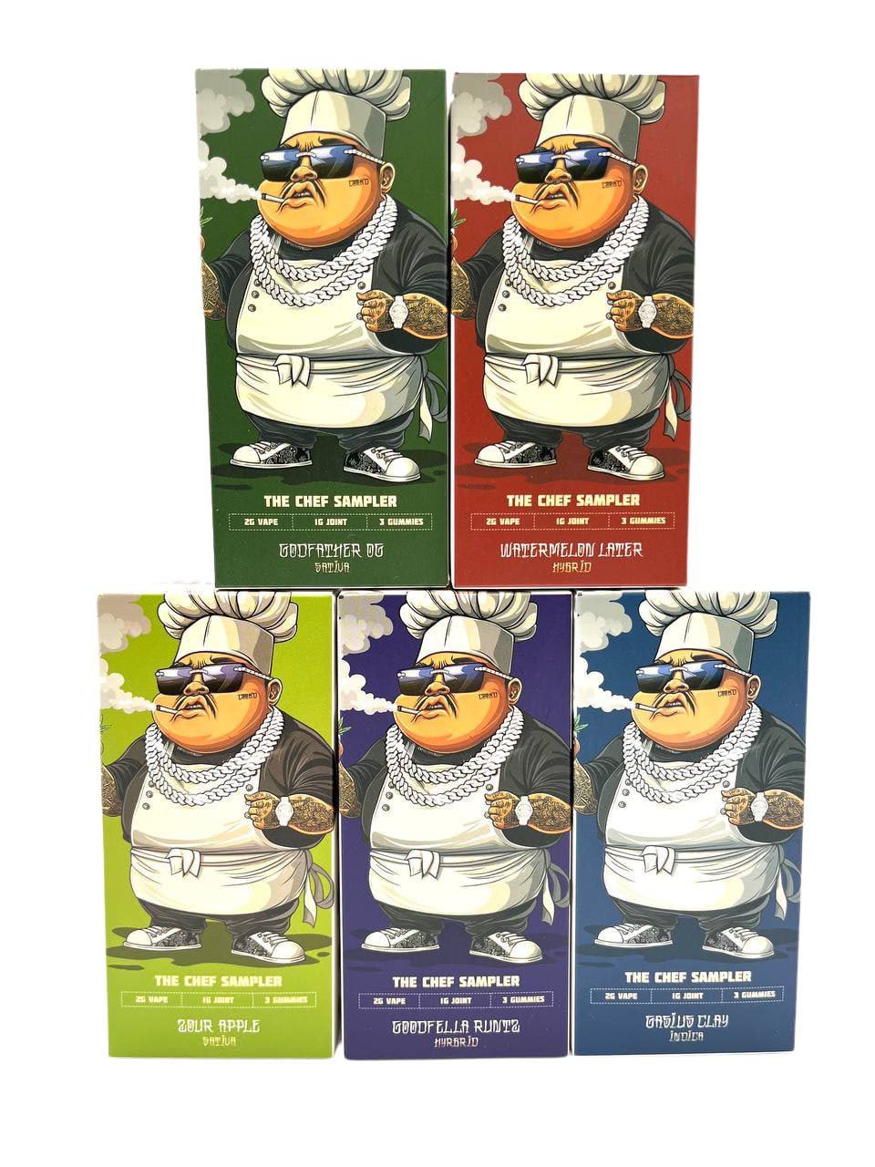COOK'D  3n1 NEW LR LD 2g authentics w\ the zaza preroll & 3 GUMMIES média 2