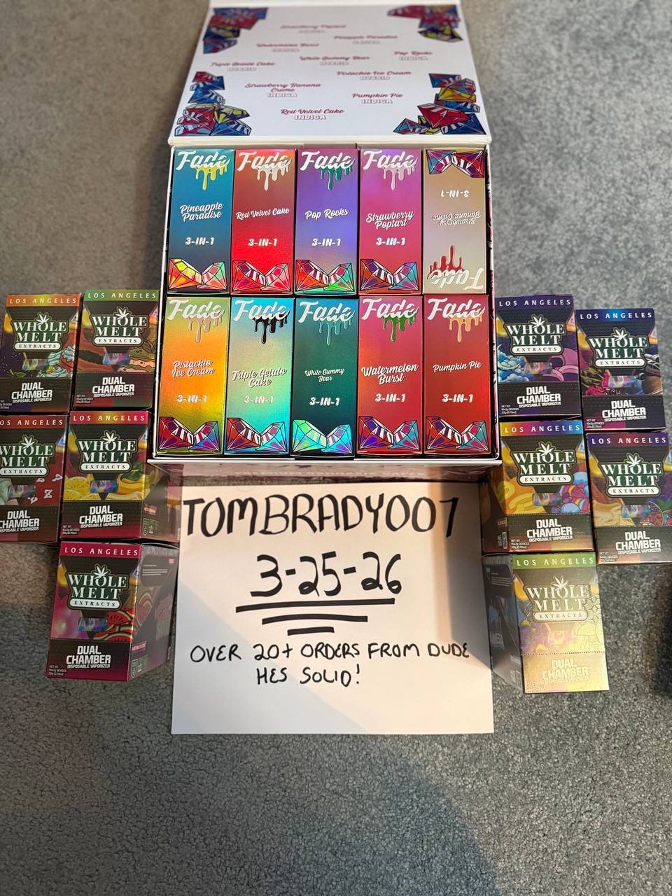 I don’t even usually do reviews like this but I gotta give credit where it’s due 💯.I’ve been rocking with TOMBRADY007 for about 3 1/2 years now — at least 20+ orders deep — and not ONE time have I had an issue. Every order shows up, no games, no excuses. Customer service always solid too. Quick replies, keeps it real, and makes sure you straight every time. That consistency is everything in this game. I’ve sent plenty of people his way and they all hit me back saying the same thing — dude is legit. In a world where people be hit or miss, this one ain’t. If you need a plug 🔌 and want somebody you can actually trust… this your guy. Real business. Real service.💯