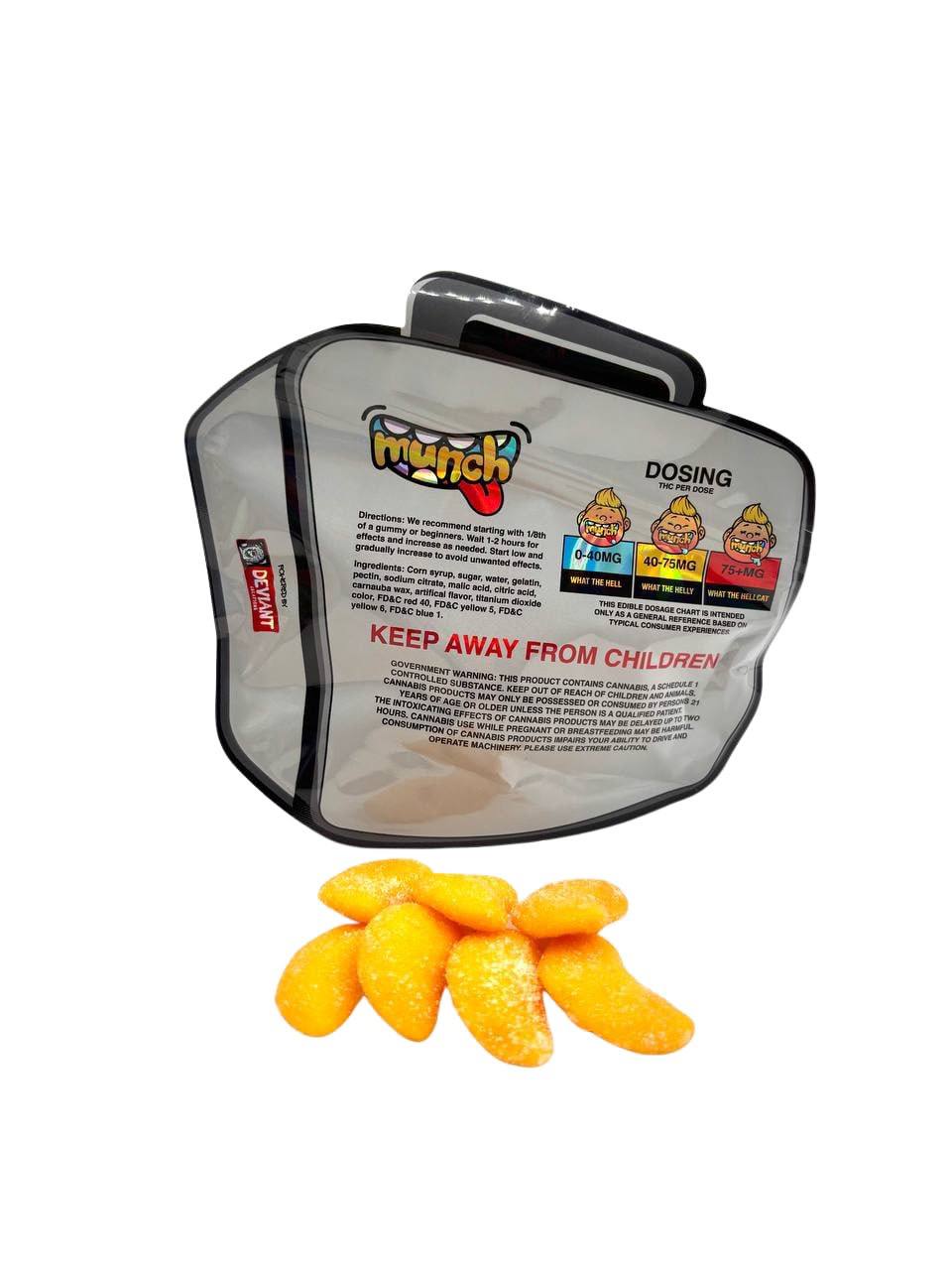 MUNCH MANGO SLICES (INFUSED) (3000mg) - Authentic média 2