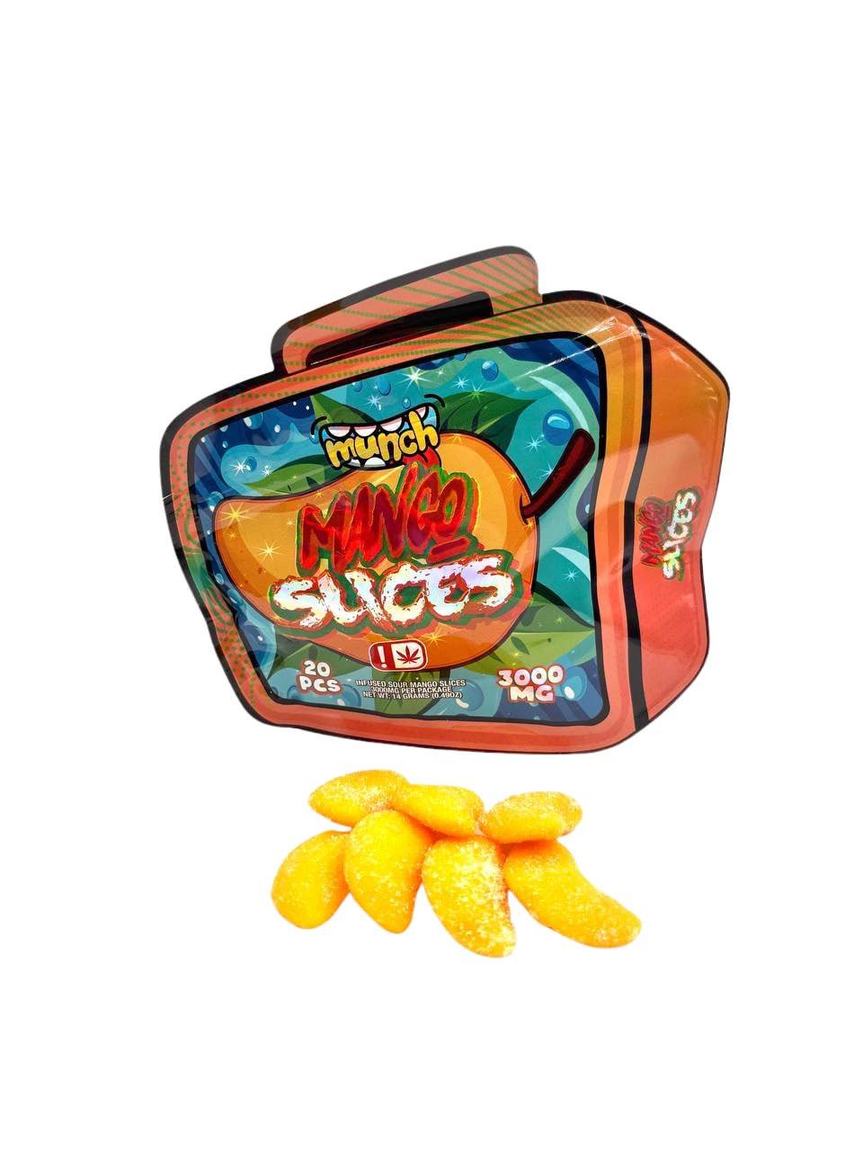 MUNCH MANGO SLICES (INFUSED) (3000mg) - Authentic média 3
