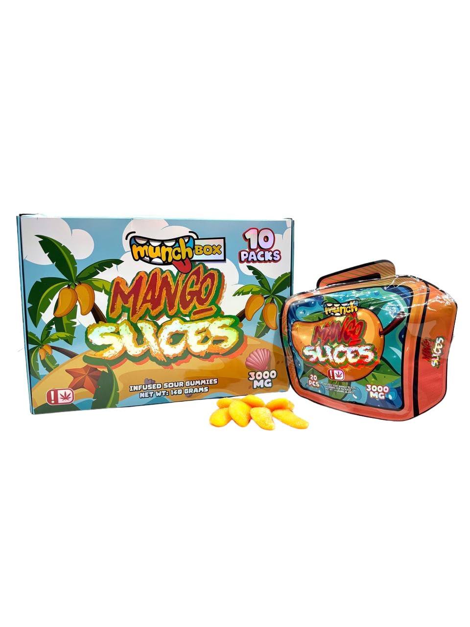 MUNCH MANGO SLICES (INFUSED) (3000mg) - Authentic média 5