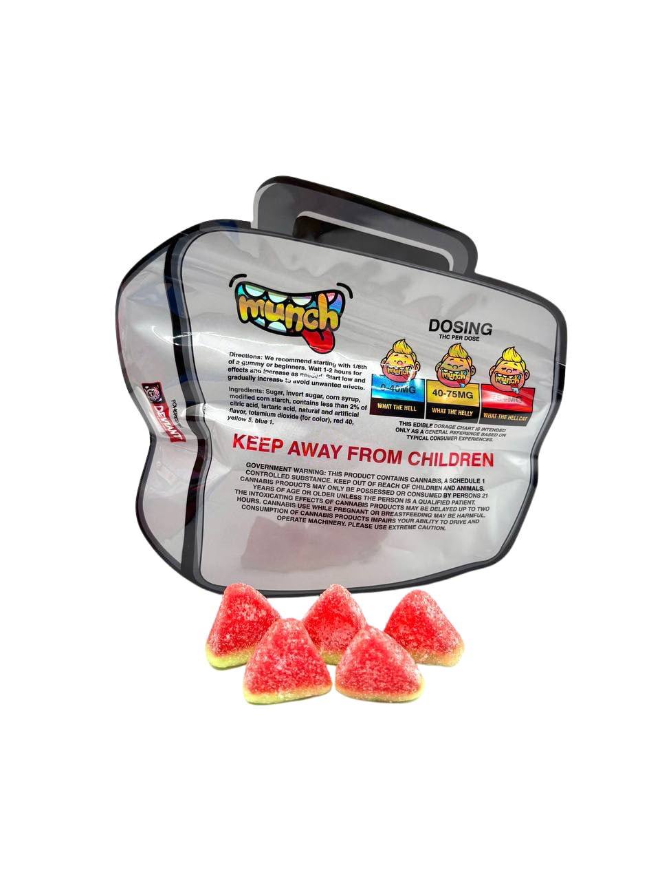 MUNCH WATERMELON SLICES (INFUSED) (3000mg) - Authentic Medium 2