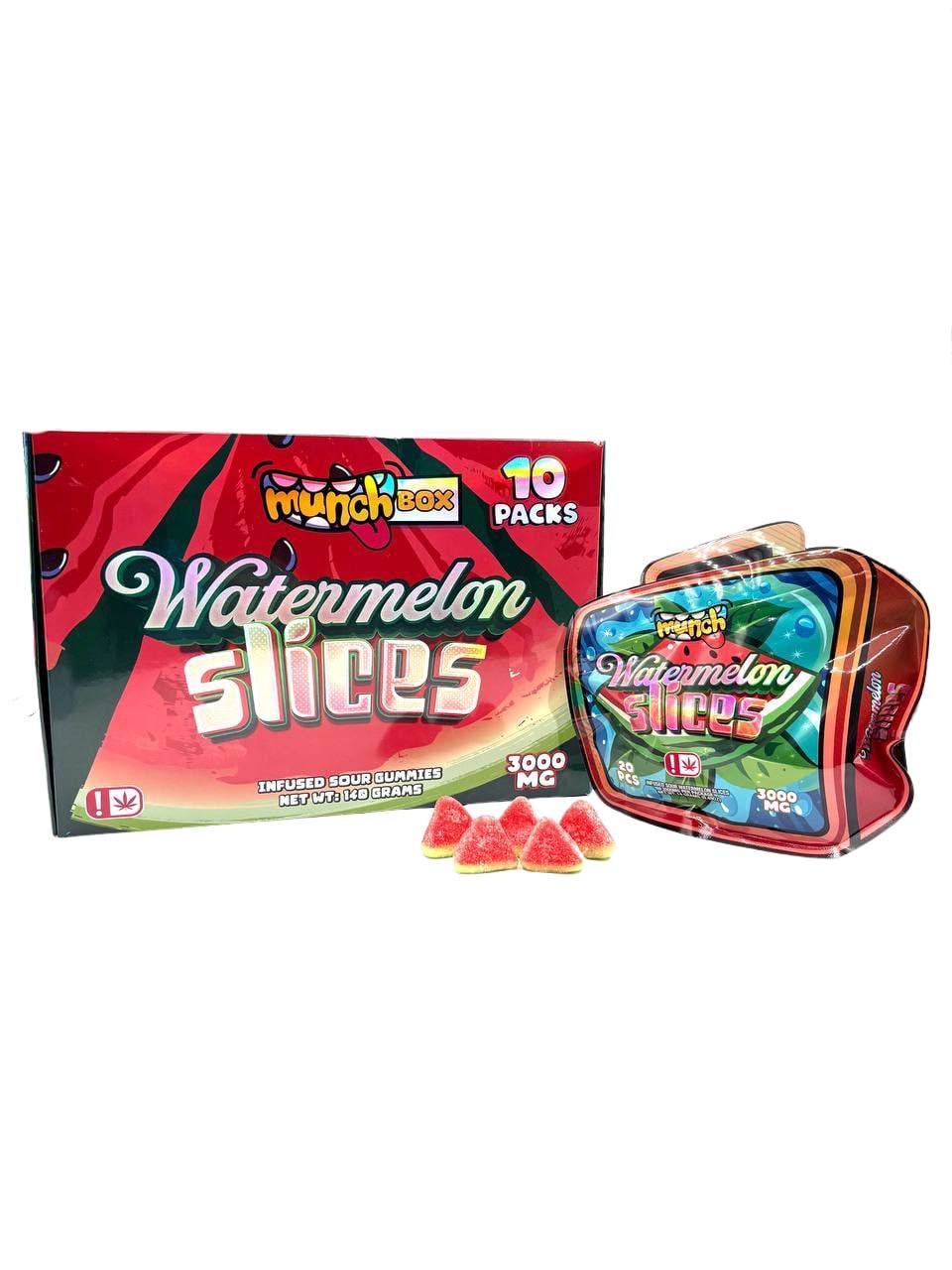 MUNCH WATERMELON SLICES (INFUSED) (3000mg) - Authentic Medium 5