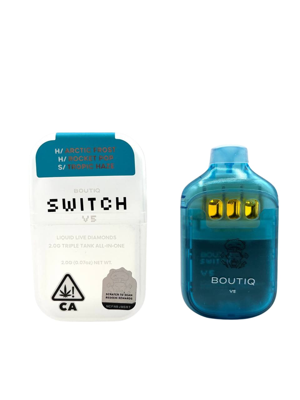 Boutiq v5 TRIPLE FLAVOR SWITCH  2g Dispo - Replica