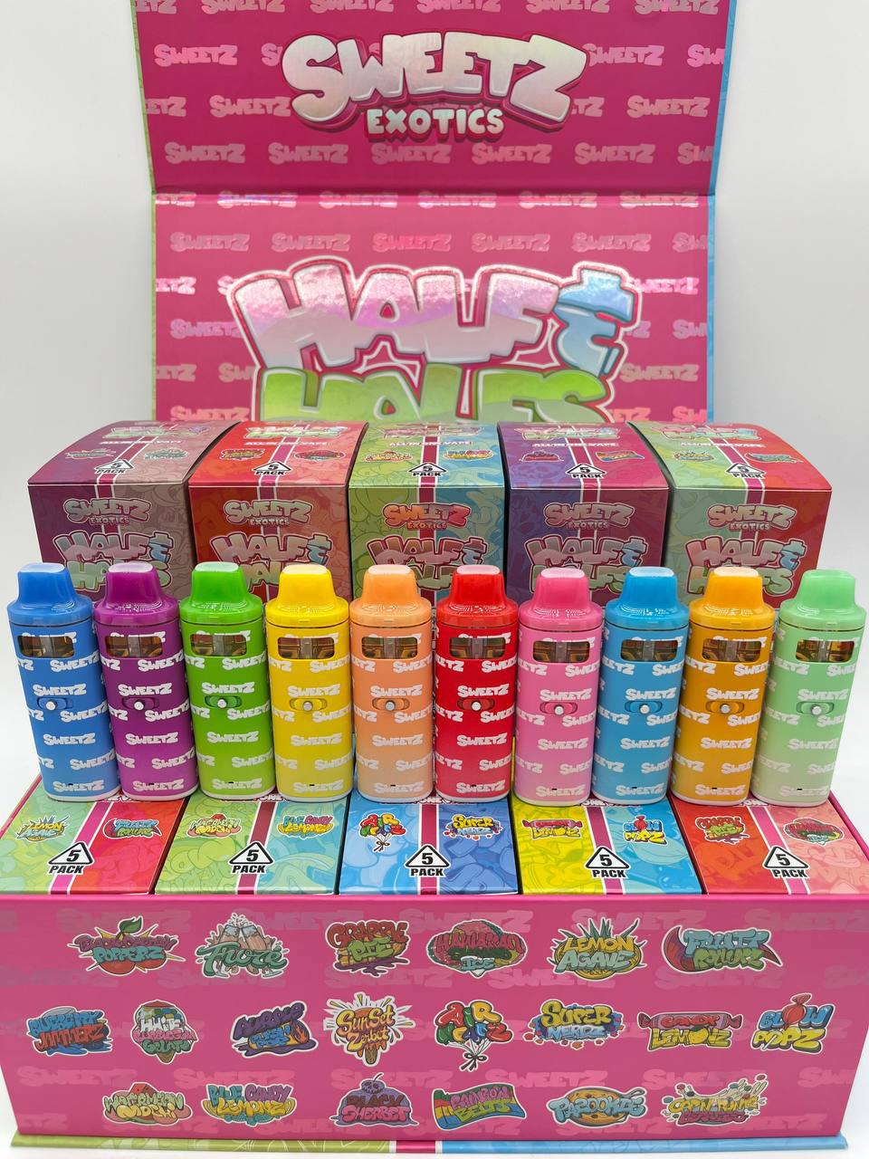Sweetz 2g half+half dual dispo contenido 2