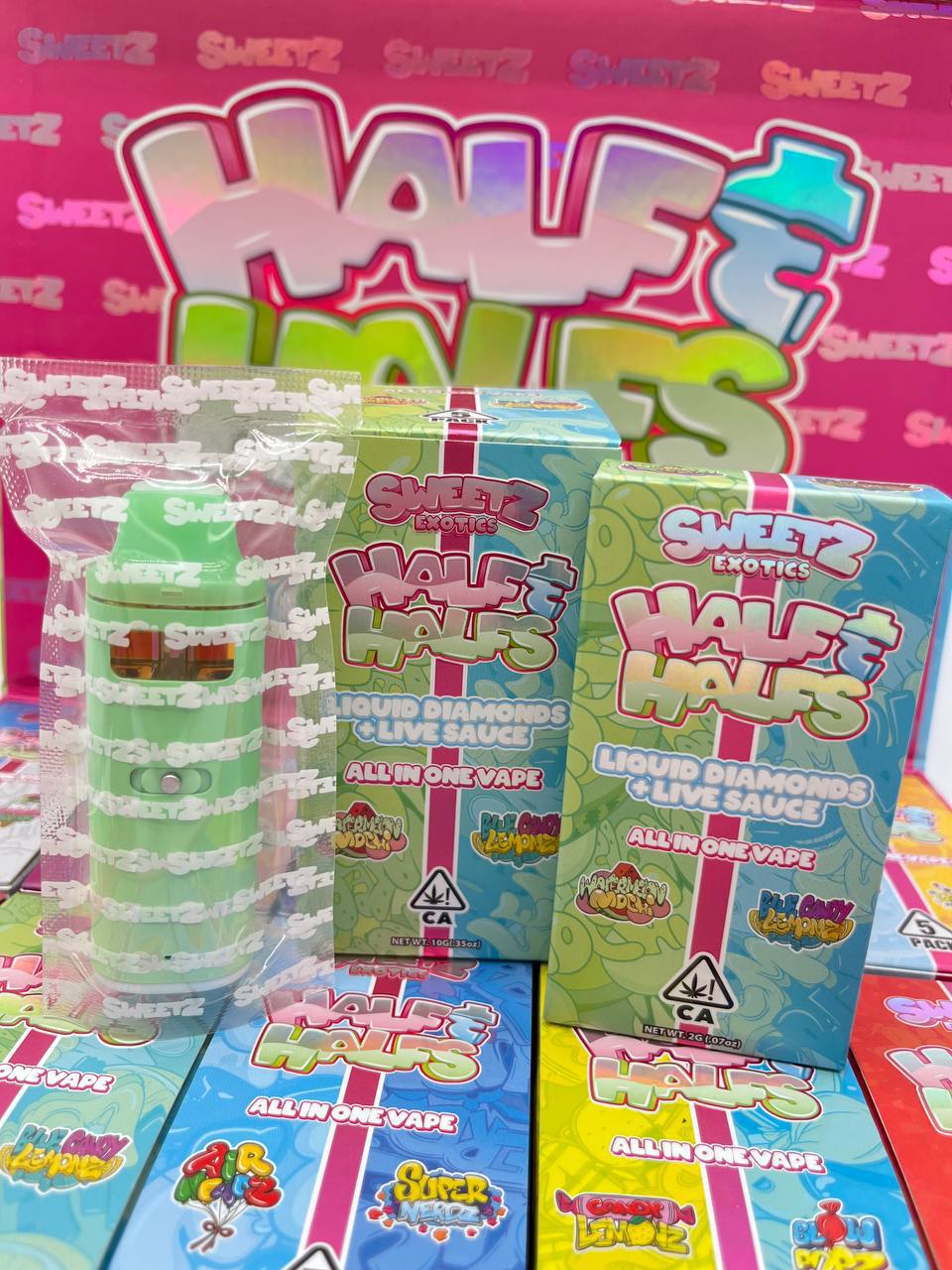 Sweetz 2g half+half dual dispo contenido 3