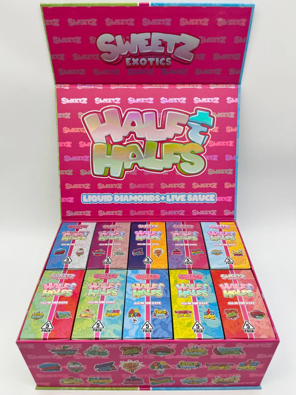 Sweetz 2g half+half dual dispo contenido 4