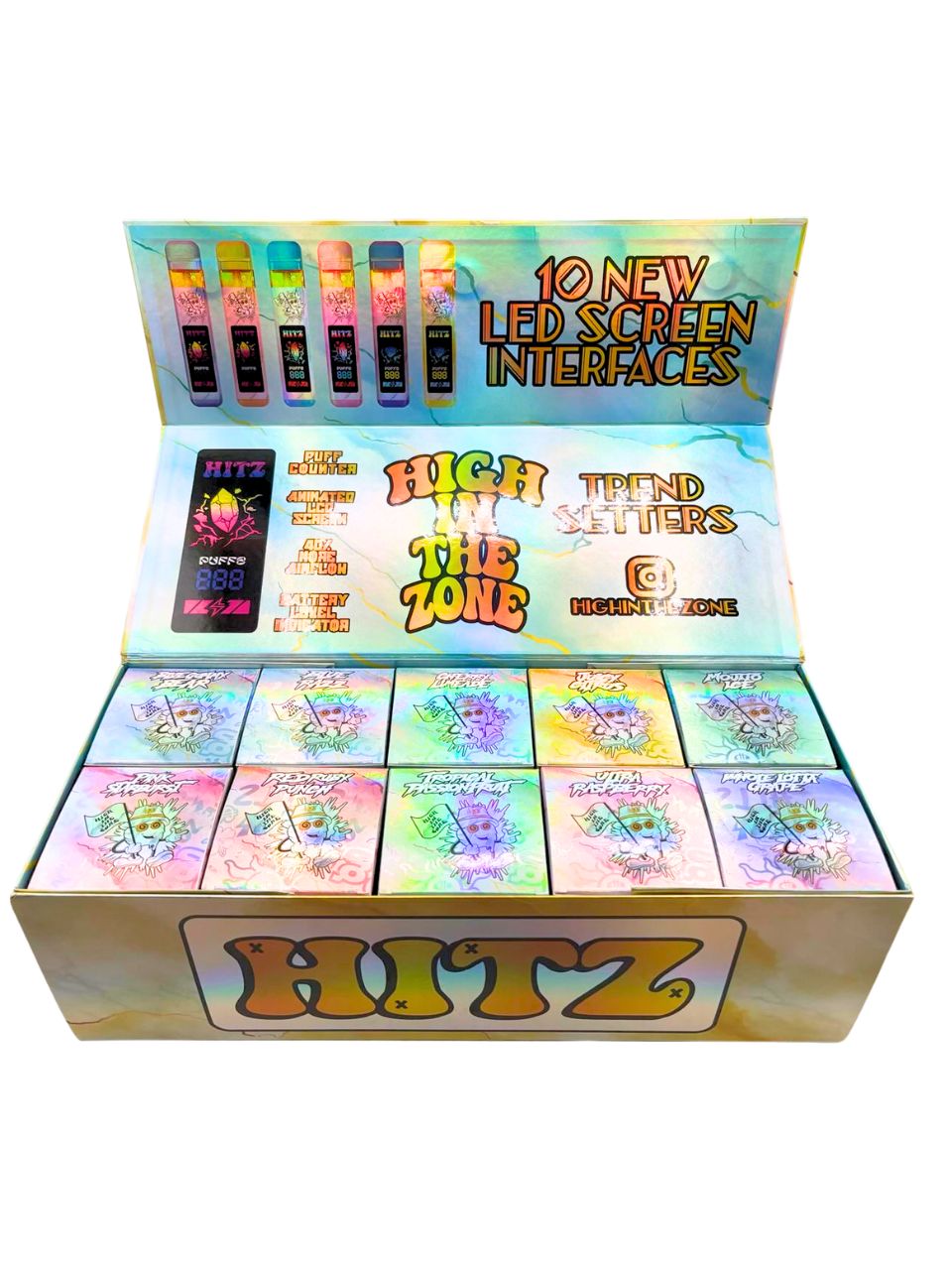 Hitz 2g Dispo GEN 7 w\ digital screen - Affordable HQ Replica Medium 2
