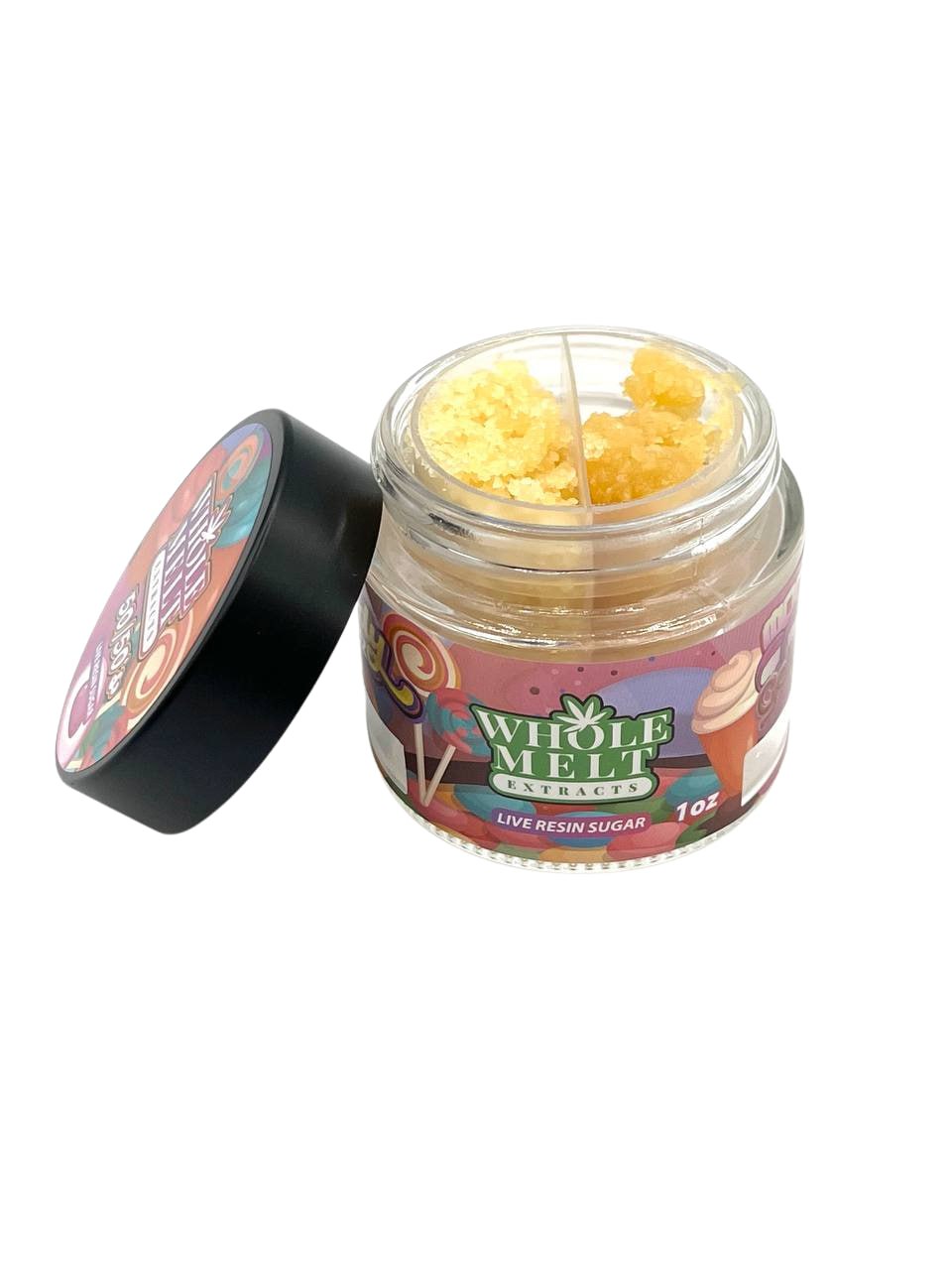 Wholemelt 50/50s  - BRANDED REPLICA LIVE RESIN SUGAR WAX contenido 5